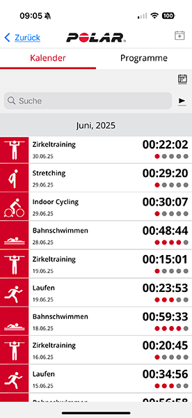 Training nach Erkrankung